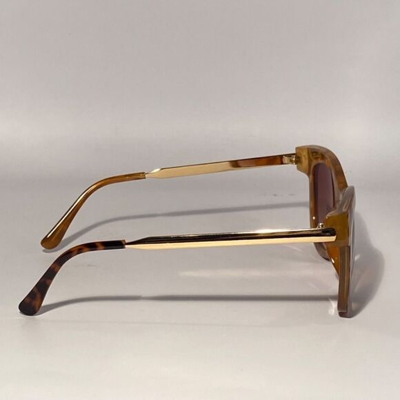 0539 Oversized Tortoise Retro Sunglasses 100% UV Protection NWT - Picture 5 of 8